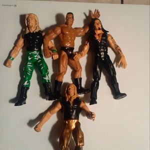 1998 jakks wrestling figure lot